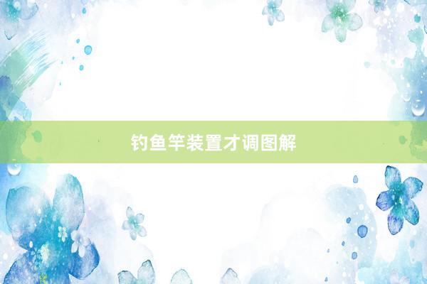 钓鱼竿装置才调图解